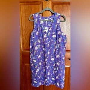 J Jill Love Linen Dress. NWT